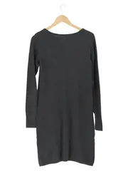 Vorschaubild 2 von Damen Freizeitkleid Gr. 38/M Grau Langarm Casual