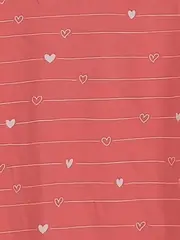 Vorschaubild 6 von Damen T-Shirt Rosa Gr. 38/M Herzmuster Casual