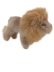 Vorschaubild 1 von Löwe Kuscheltier Vintage Plüschtier Beige 17 cm Made in Germany