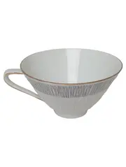 Vorschaubild 1 von Teetasse Apart Weiß Porzellan Klassisch Goldrand