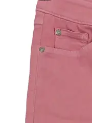 Vorschaubild 3 von Damen Jeans Straight Leg Gr. 38 Rosa Baumwolle