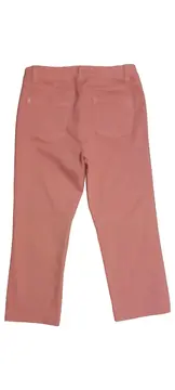 Vorschaubild 6 von Damen Jeans Straight Leg Gr. 38 Rosa Baumwolle