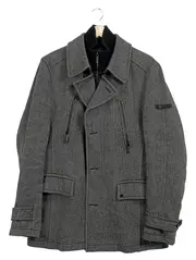 Vorschaubild 1 von Herren Leichte Jacke Klassisch Grau Fischgrät Business Gr. 50