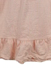 Vorschaubild 3 von Kinder Sommerkleid Gr. 152 Casual Mehrfarbig Gestreift Rüschen