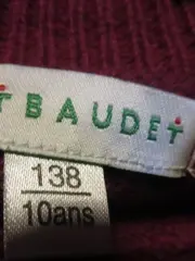 Vorschaubild 5 von Pullover Kurzarm Mädchen Gr. 138/140 Pink Baumwolle