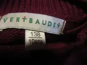 Vorschaubild 4 von Pullover Kurzarm Mädchen Gr. 138/140 Pink Baumwolle