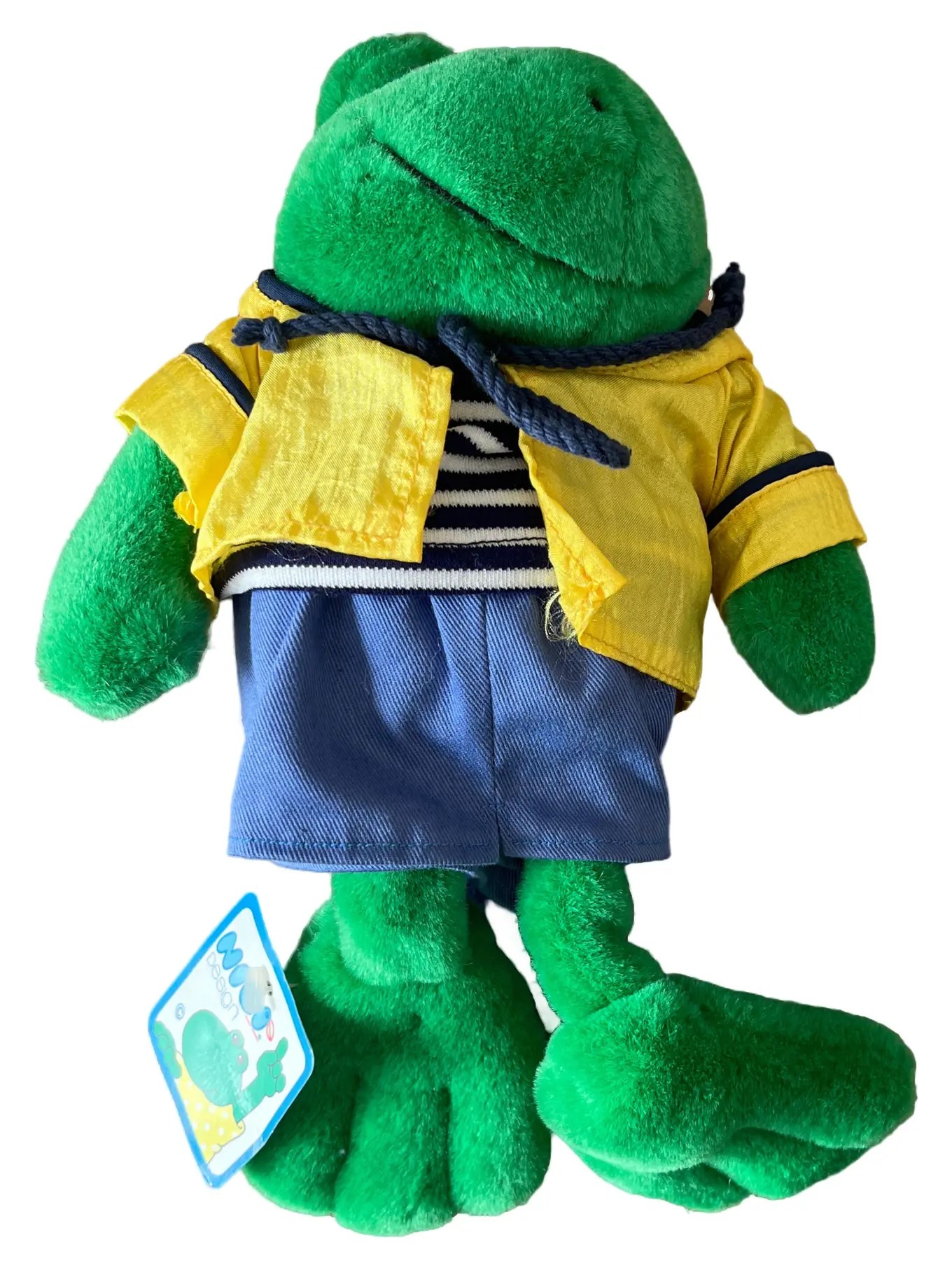 NICI Frosch Kuscheltier Stofftier Grün 26cm Casual Plüschtier