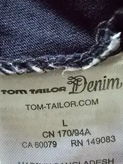 Vorschaubild 5 von Damen T-Shirt Blau Gr. 40/L mit Schriftzug