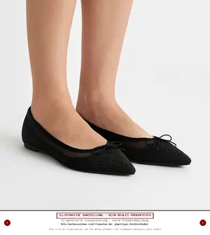 ZARA WOMAN Ballerinas