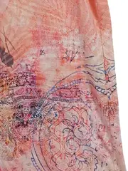 Vorschaubild 3 von Damen T-Shirt Gr. 40/L Mehrfarbig Blumenmuster Freizeit