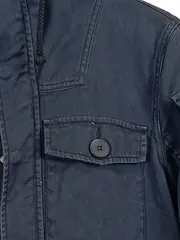 Vorschaubild 2 von Herren Outdoorjacke Blau Gr. 46/S mit Kapuze