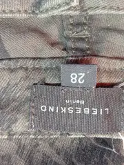 Vorschaubild 3 von LIEBESKIND Damen Jeans Wide Fit W28/36/S Grün Grafisch