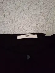 Vorschaubild 4 von EDC Langarmshirt Damen Gr. 40/L Schwarz Viskose Casual