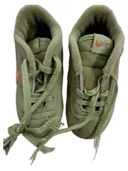 Vorschaubild 3 von Kinder Sneaker Gr. 23.5 Grün Freizeit Sportschuhe Schnürung Textil