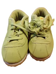 Vorschaubild 1 von Kinder Sneaker Gr. 23.5 Grün Freizeit Sportschuhe Schnürung Textil