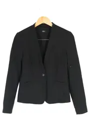 Vorschaubild 1 von Damen Blazer Gr. 34 Schwarz Business Klassisch Elegant