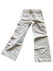 Vorschaubild 2 von Kinder Cargohose Gr. 122 Beige Casual mit Stickerei