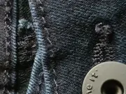 Vorschaubild 2 von Destroyed Jeans Mädchen Kinder Blau Gr. 152 L29 Baumwolle