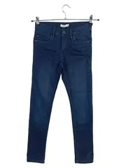 Vorschaubild 1 von Destroyed Jeans Mädchen Kinder Blau Gr. 152 L29 Baumwolle