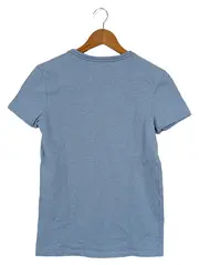 Vorschaubild 2 von Damen T-Shirt Gr. 38/M Blau Casual Modern mit Grafik-Print