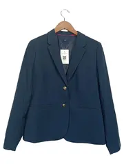 Vorschaubild 1 von Blazer Damen Gr. 38 Blau Business Sakko Eleganter Look