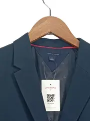 Vorschaubild 2 von Blazer Damen Gr. 38 Blau Business Sakko Eleganter Look