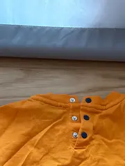 Vorschaubild 3 von Kinder Langarmshirt Orange Einheitsgröße