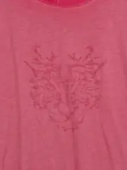 Vorschaubild 2 von Damen T-Shirt Kurzarm Pink Tiermotiv Freizeit Gr. 42 XL