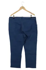 Vorschaubild 2 von Damen Jeans Straight Leg Blau Stretch Baumwolle Gr. 54/XXL Casual
