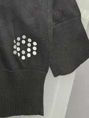 Vorschaubild 4 von Damen Pullover V-Ausschnitt Gr. 40/L Schwarz