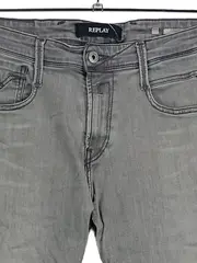 Vorschaubild 3 von Herren Jeans Regular Fit Größe 30 W30 Grau Casual