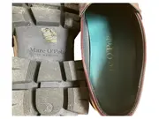 Vorschaubild 3 von Damen Slipper Loafer Gr. 40 Rot Modern Plateau