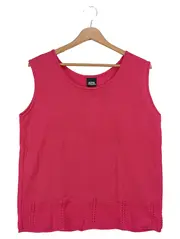 Vorschaubild 1 von Damen Pullunder Rosa Einheitsgröße Klassisch Elegant Strick