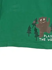 Vorschaubild 2 von Kinder Langarmshirt Junge Gr. 74 Grün Casual Monster Bäume