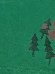 Vorschaubild 3 von Kinder Langarmshirt Junge Gr. 74 Grün Casual Monster Bäume