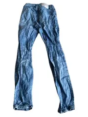 Vorschaubild 5 von Destroyed Jeans Damen Gr. 36 W28 Hellblau Distressed Used Look