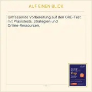 Vorschaubild 2 von GRE Prep 2019 von Kaplan Test Prep Taschenbuch Englisch Prüfungsvorbereitung