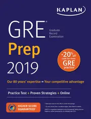 Vorschaubild 1 von GRE Prep 2019 von Kaplan Test Prep Taschenbuch Englisch Prüfungsvorbereitung