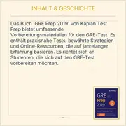 Vorschaubild 3 von GRE Prep 2019 von Kaplan Test Prep Taschenbuch Englisch Prüfungsvorbereitung