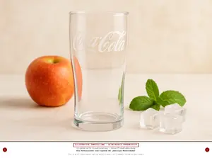 COCA COLA Trinkglas