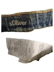 Vorschaubild 2 von Jeans Wide Leg Kinder Mädchen Gr. 134 Blau Used Look