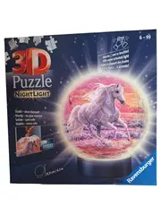 Vorschaubild 1 von 3D Puzzle Pferd Nachtlicht LED 72 Teile 6-99 Jahre