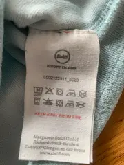 Vorschaubild 2 von Baby Pullover Teddybär Applikation Gr. 80 Türkis Nicki Langarm