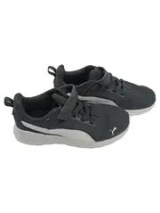 Vorschaubild 1 von Kinder Sportschuhe Sneaker Schwarz Weiß Klettverschluss Gr. 35
