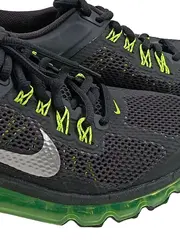 Vorschaubild 2 von Air Max 2013 Damen Laufschuhe Schwarz Neongrün Gr. 38 Sportschuhe