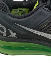 Vorschaubild 3 von Air Max 2013 Damen Laufschuhe Schwarz Neongrün Gr. 38 Sportschuhe