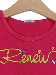 Vorschaubild 2 von Mädchen Top Pink Gr. S Baumwolle Casual