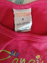 Vorschaubild 3 von Mädchen Top Pink Gr. S Baumwolle Casual