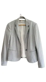 Vorschaubild 1 von Woman Damen Blazer Gr. 40/L Grau Meliert Jersey Casual