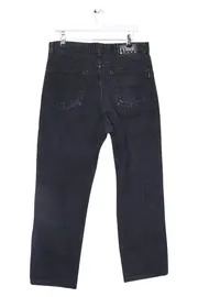 Vorschaubild 2 von Jeans Herren W33 Schwarz Straight Leg Denim Hose